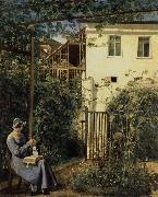 A Garden in Vienna Erasmus Ritter von Engert